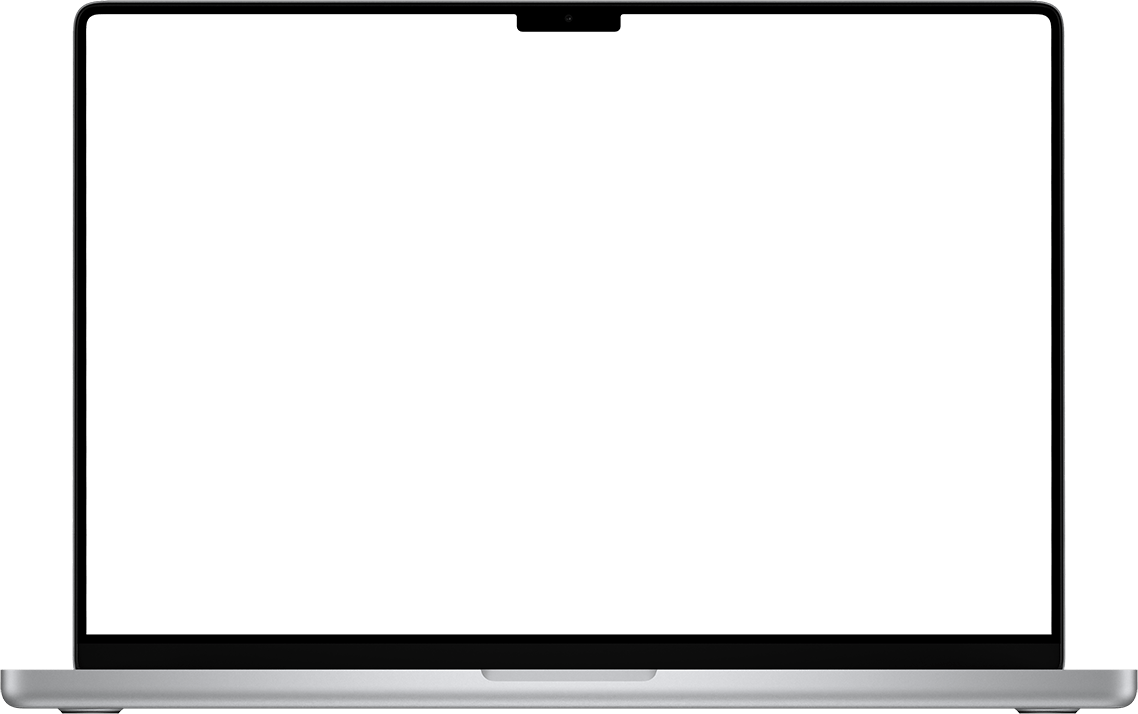 Laptop mockup displaying Visionus e-learning platform